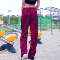 Free Shipping-DRAGON SATIN PANTS - Thumbnail 2