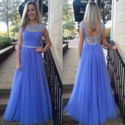 Elegant prom dresses with pearls birthday dresses pageant gowns - Thumbnail 5