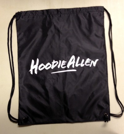 Hoodie Allen Black Cinch Bag
