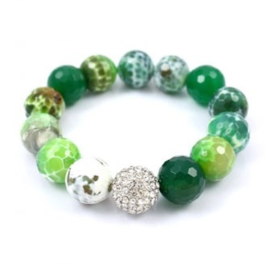 Semi-precious stone beads