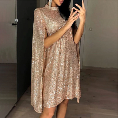 Sequined Party Midi Dress