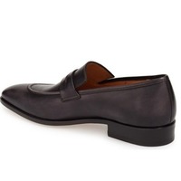 Handmade Men Black Formal Shoes, Black Leather Shoes, Leather Shoes - Thumbnail 1