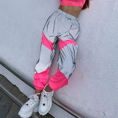 PINK NEON JOGGERS