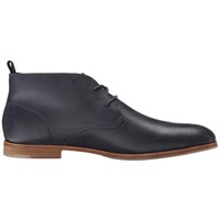 Handmade Ankle Black Boots, Chukka Boots For Men, Leather Boot - Thumbnail 1