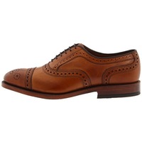 Handmade Oxford Brogue Style Shoes, Men Leather Shoes, Tan Leather Shoe - Thumbnail 1