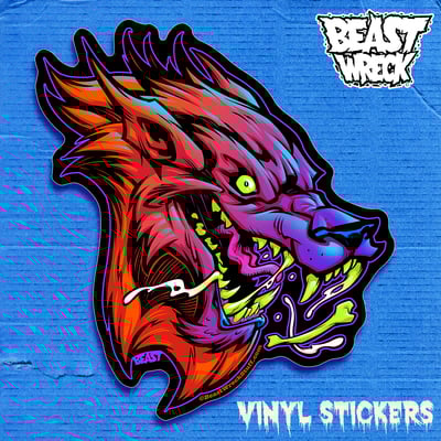 Lycanthropissed sticker