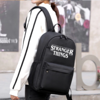 Stranger Things Water Proof  Backpack School Bag - Thumbnail 1