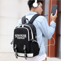 Stranger Things Water Proof  Backpack School Bag - Thumbnail 4
