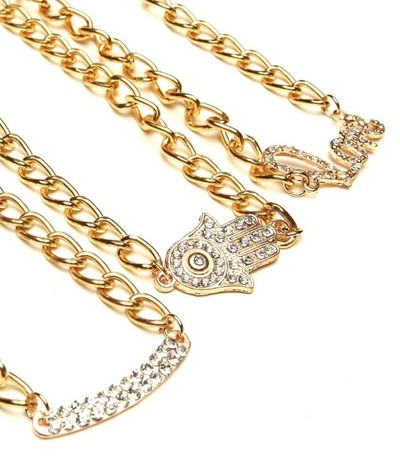 Aleena Gold Chain Bracelet
