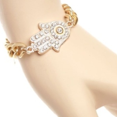 Aleena gold chain bracelet