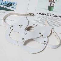 Sexy Cat Leather Mask - Thumbnail 2