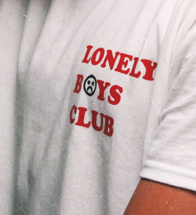 Free Shipping-LONELY BOYS CLUB TEE