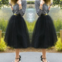 Lovely Women Gauze Skirts-1