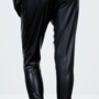 Faux Leather Harem Pants-2