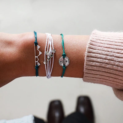 Boho 3 pieces set bracelets - Thumbnail 3