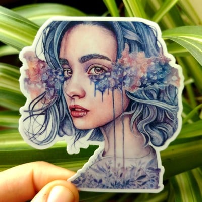 "untitled," vinyl sticker 