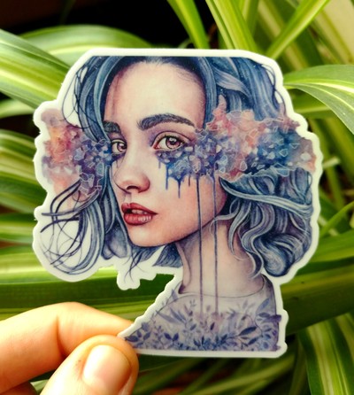 "Untitled," Vinyl Sticker 