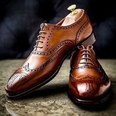 New handmade men american luxury oxford leather shoes