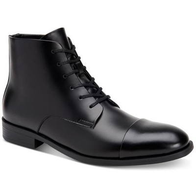 New Handmade Men’s Black Ankle Formal Casual Boots