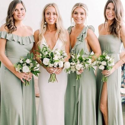 Simple wedding dress boho beach wedding dress bridal gowns