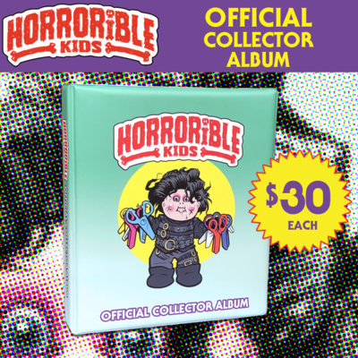 Horrorible kids official collector album (ver 2)