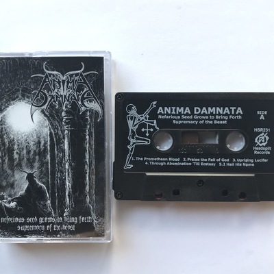 Anima damnata - "nefarious seed grows to bring forth supremacy of the beast"