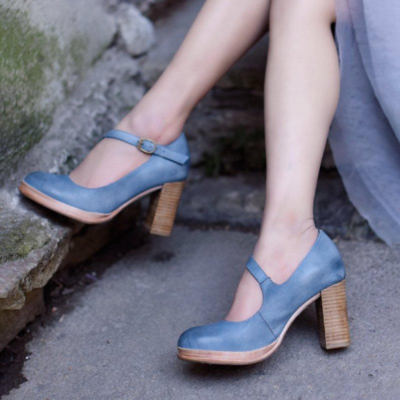 Classy Vintage Design High Heel Shoes