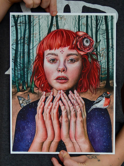 "Lost in the Moment" Print 