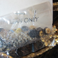 Vntg Sequins & Silk Blouse with TAGS - Thumbnail 4