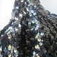 Vntg Black Sequins Tank-1
