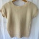 Light Knit Nude Crop Sweater-1