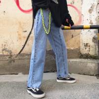 Free Shipping-VINTAGE FRONT STITCH JEANS - Thumbnail 3