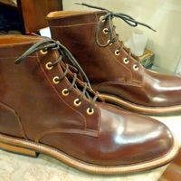 Handmade Brown Leather Men dress chukka boots Custom Ankle Boots for Men - Thumbnail 3