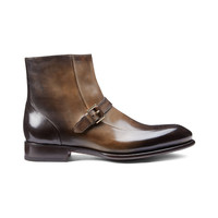 Two Tone Leather Boots for Men Custom Made Boots for Men Top Quality Shoe - Thumbnail 1