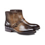Two Tone Leather Boots for Men Custom Made Boots for Men Top Quality Shoe-4