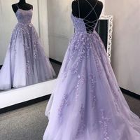 Lace Prom Gown, Daffodil Lace Prom Dresses, Fashion Prom Gowns - Thumbnail 1
