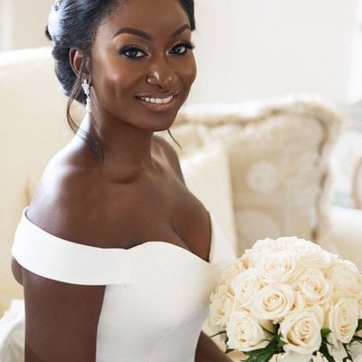 South africa white wedding dresses bridal gown with bowknot - Thumbnail 5