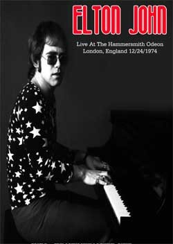 ELTON JOHN Live At The Hammersmith Odeon, London, England 12.24.1974 DVD