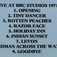 ELTON JOHN Madman Across The Bbc 1971 Live at BBC Studios 1971 DVD - Thumbnail 1