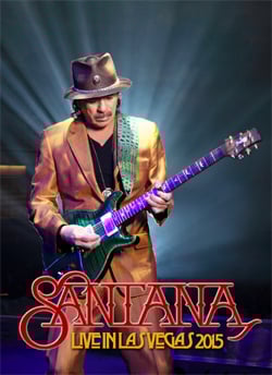 SANTANA Live In Las Vegas 2015 DVD