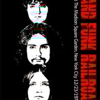 GRAND FUNK RAILROAD Live At The Madison Square Garden, New York City 12.23.1972 DVD