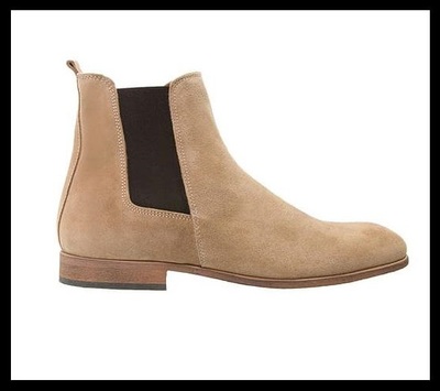 New Men’s Handmade Tan Suede Jodhpurs Boots, Men's Suede Ankle High Dress Party Boots