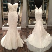 Mermaid Lace Wedding Dresses,Wedding Dress,Custom Made Wedding Gown,429 - Thumbnail 1