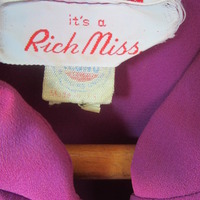 Orchid Purple Western Influenced Capelet Blouse - Thumbnail 4