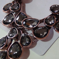Sparkling Big Crystal Necklace - Thumbnail 1