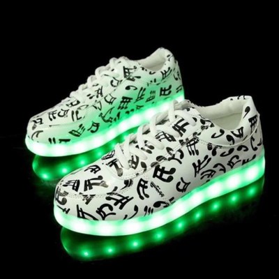 Luminous shoes music sneaker - Thumbnail 4