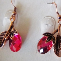 Stunning Crystals Set in Copper and Silver - Thumbnail 2
