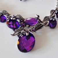 Stunning Crystals Set in Copper and Silver - Thumbnail 3