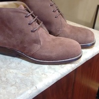Handmade Suede leather Chukka jodhpurs boots for men custom boots for men - Thumbnail 1