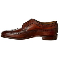  New Handmade Leather Shoes Brown Leather Oxford Men's - Thumbnail 4
